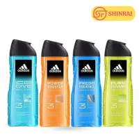 Dầu Tắm Gội Adidas 3 in 1 400ml – Phiên Bản Mẫu Mới